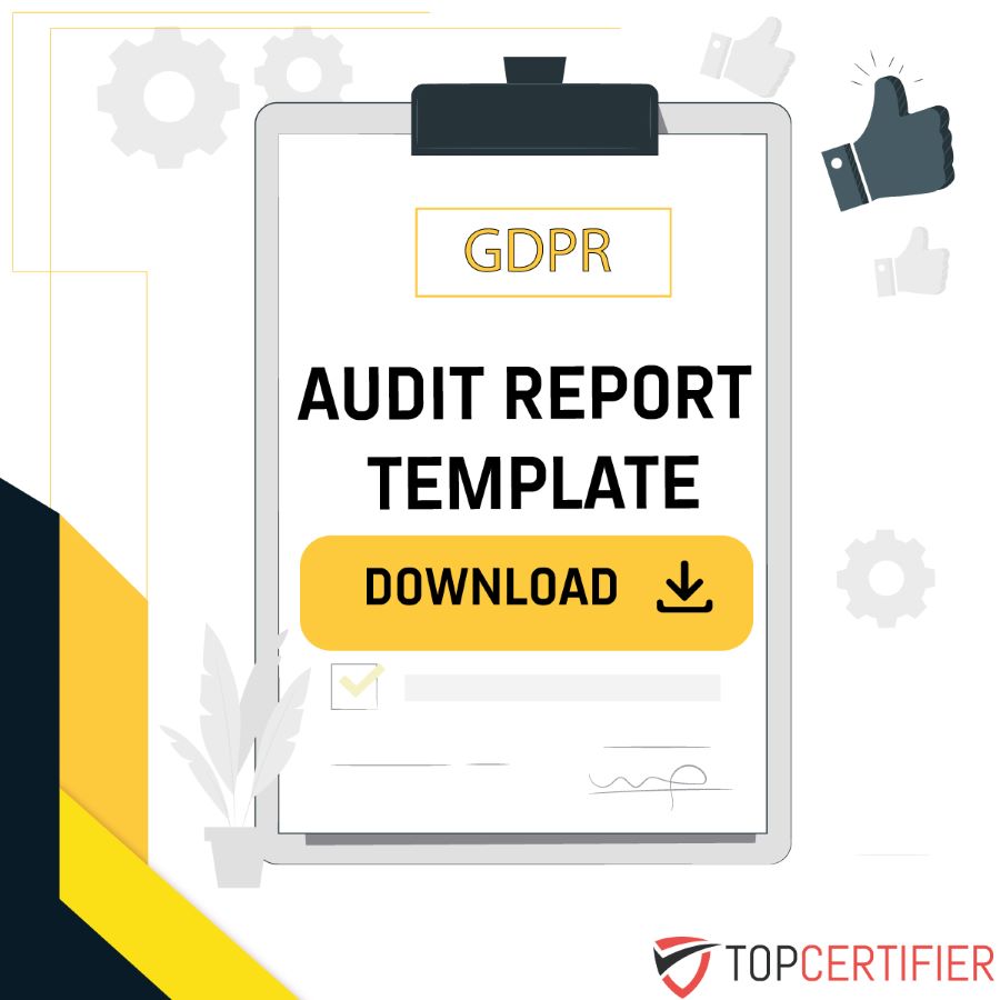 GDPR  Audit Report Template